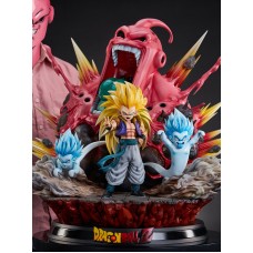 Gotenks and Buu Diorama by 2% STUDIO